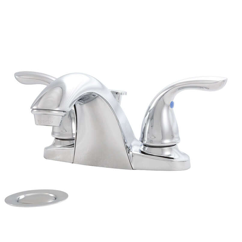 2 HANDLE BATHROOM FAUCET 4206-403 CHROME Kitchen & Bathroom Faucets - Shop at Home Craft Studio - 4
