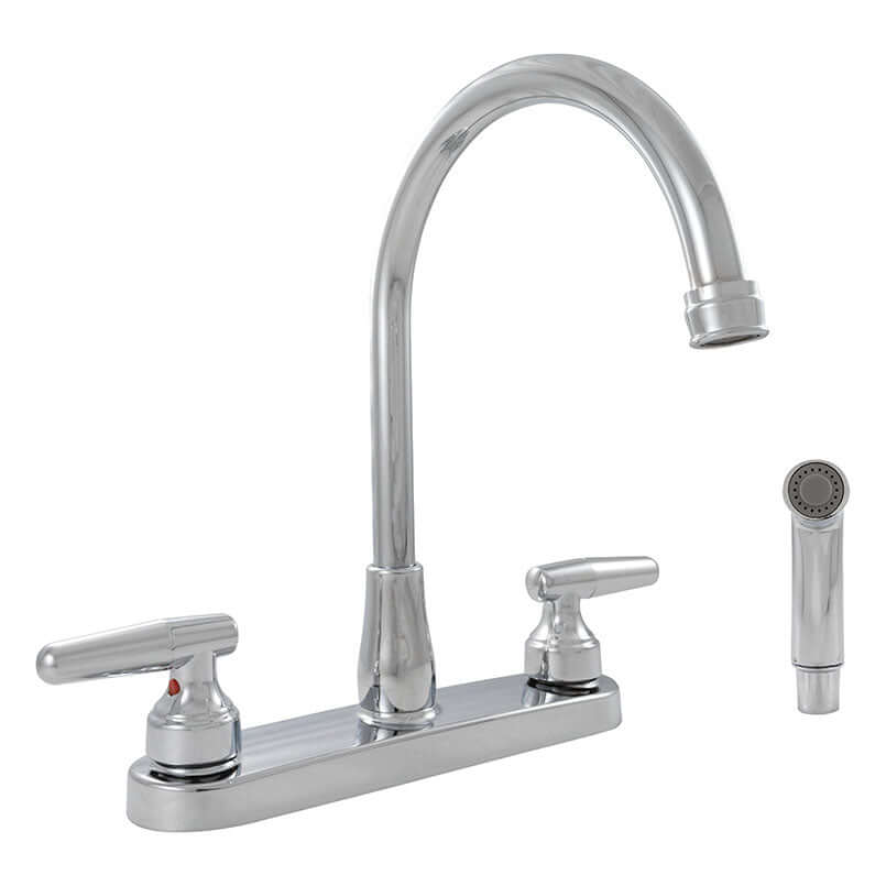 2 HANDLE KITCHEN FAUCET 8201-805 CHROME Kitchen & Bathroom Faucets - Shop at Home Craft Studio - 1