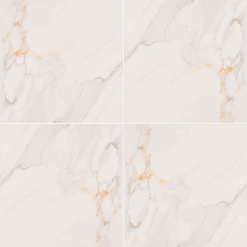 ADELLA CALACATTA 18X18 MATTE Floor or Wall Tile - Shop at Home Craft Studio - 1