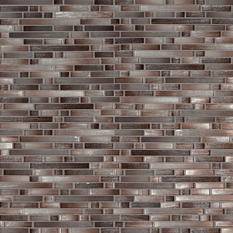AKAYA COPPER INTERLOCKING Glass Tile - Shop at Home Craft Studio - 2