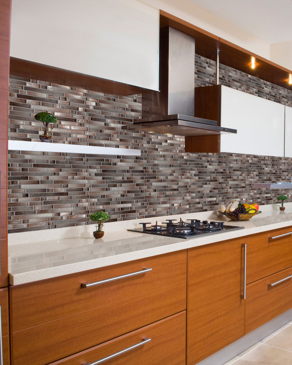 AKAYA COPPER INTERLOCKING Glass Tile - Shop at Home Craft Studio - 3