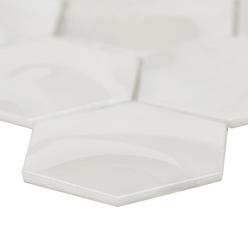 AKOYA PEARL 3" HEXAGON 6MM Mosaic - Shop at Home Craft Studio - 3