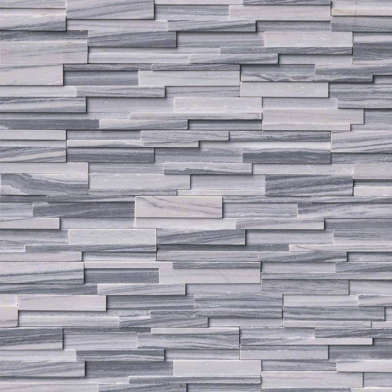 ALASKA GRAY 3D HONED LEDGER CORNER Wall Tile - Shop at Home Craft Studio - 2
