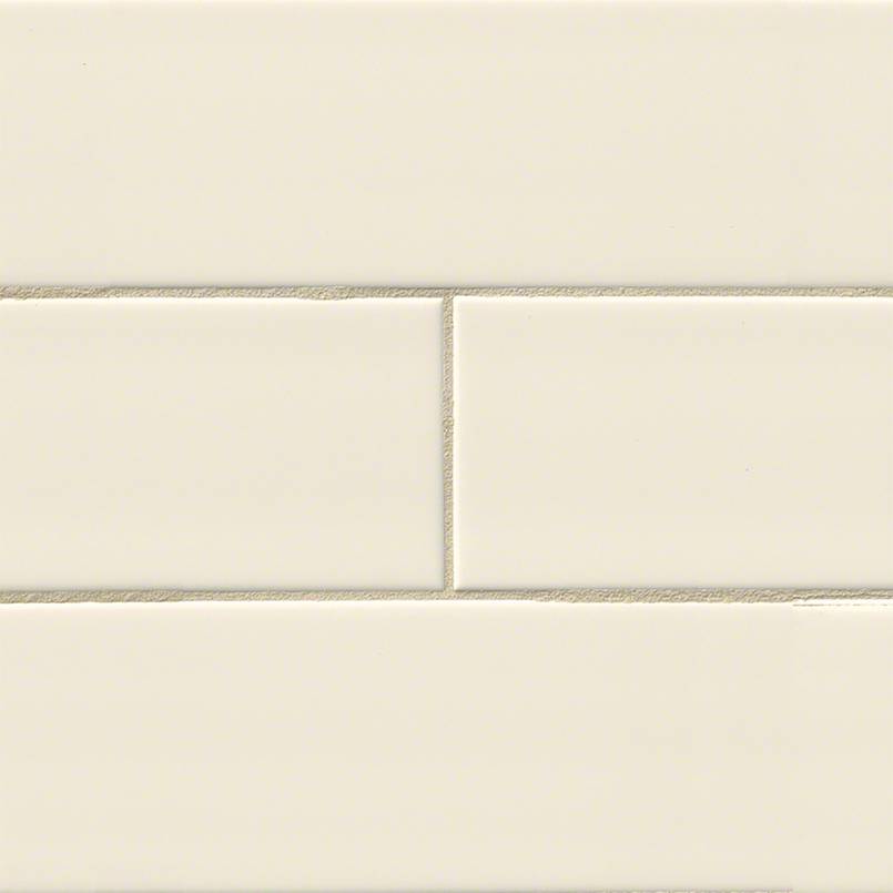 ALMOND GLOSSY 4X16 Wall Tile - Shop at Home Craft Studio - 1