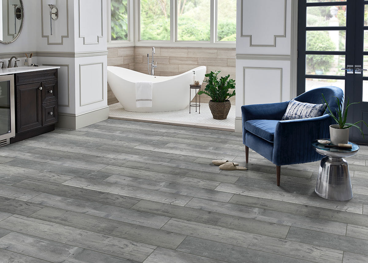 ANDOVER KINGSDOWN GRAY 7x48 Luxury Vinyl Planks - Shop at Home Craft Studio - 4