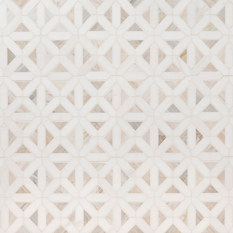 ANGORA GEOMETRIC Mosaic, Floor or Wall Tile - Shop at Home Craft Studio - 3