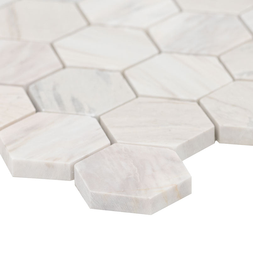 ANGORA HEXAGON POLISHED Mosaic, Wall Tile, Floor or Wall Tile - Shop at Home Craft Studio - 3