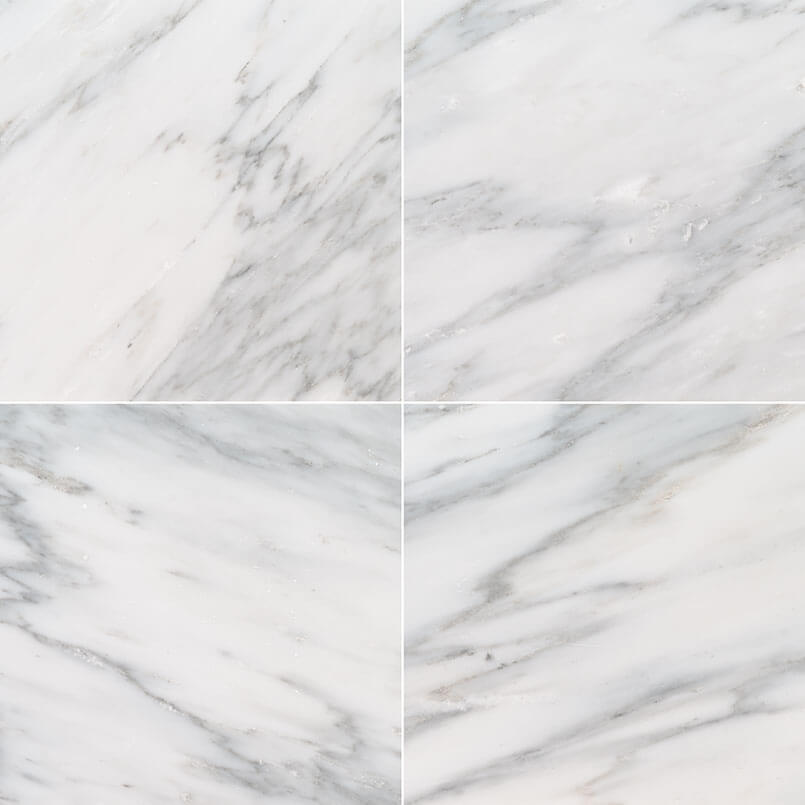 ARABESCATO CARRARA 12X12 POLISHED Floor or Wall Tile - Shop at Home Craft Studio - 19