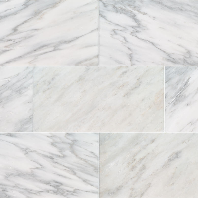 ARABESCATO CARRARA 12X12 POLISHED Floor or Wall Tile - Shop at Home Craft Studio - 20