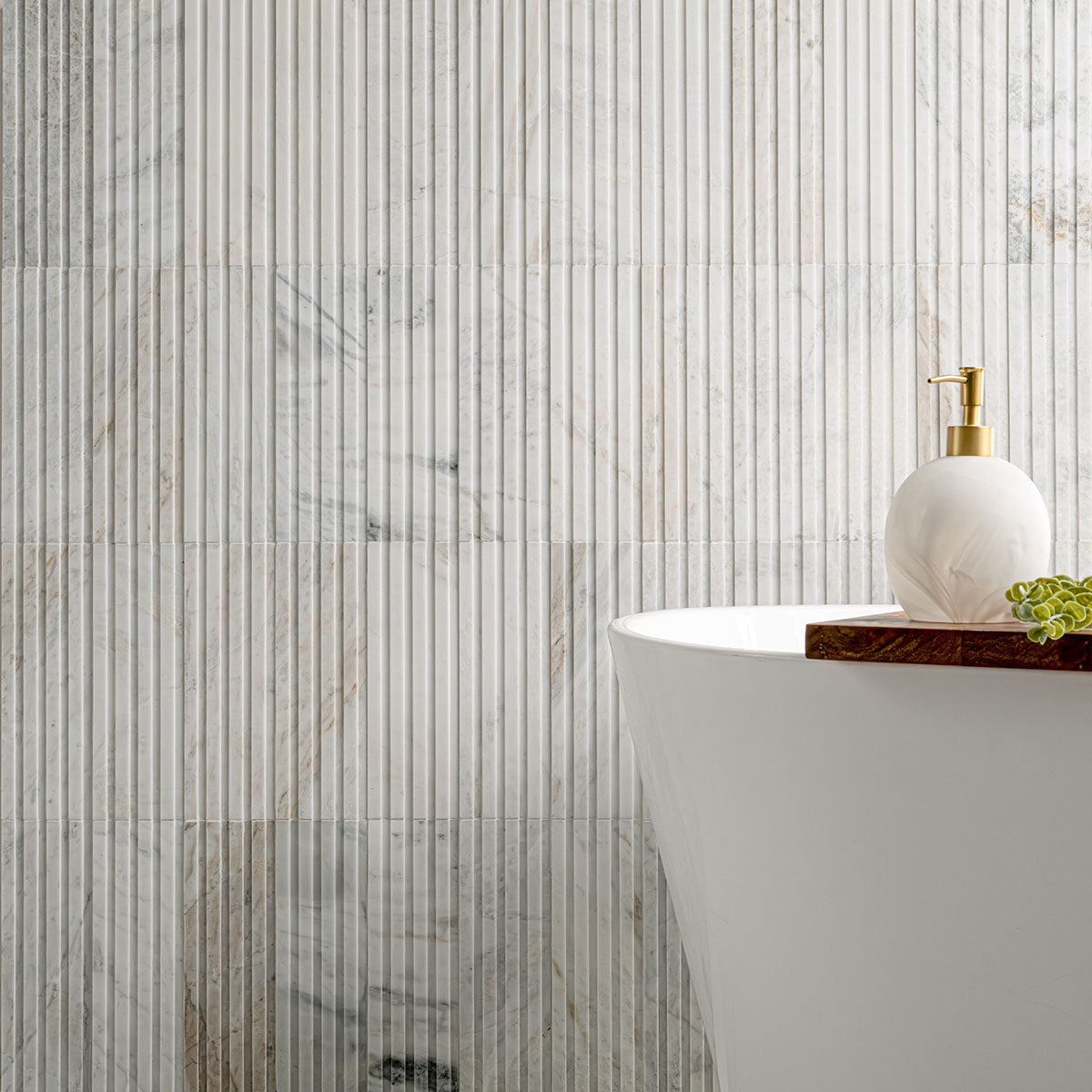 ARABESCATO VENATO 4X12 SLAT Wall Tile - Shop at Home Craft Studio - 14