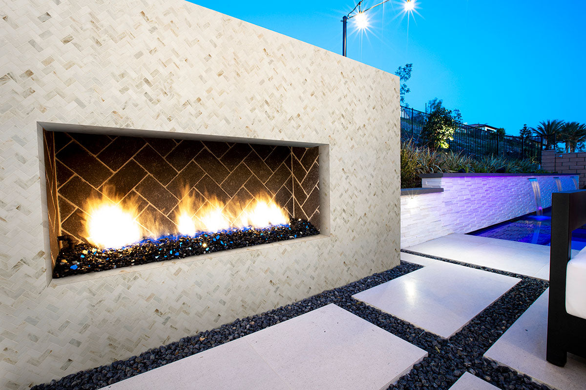 ARABESCATO VENATO WHITE 1X2 HERRINGBONE HONED Mosaic, Wall Tile - Shop at Home Craft Studio - 6
