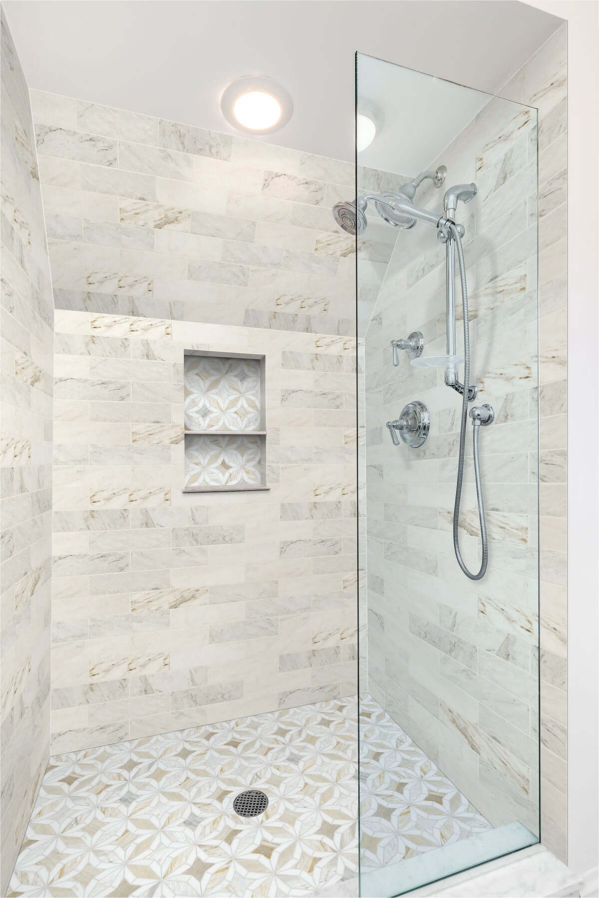 ARABESCATO VENATO WHITE 4X12 HONED Floor or Wall Tile - Shop at Home Craft Studio - 9