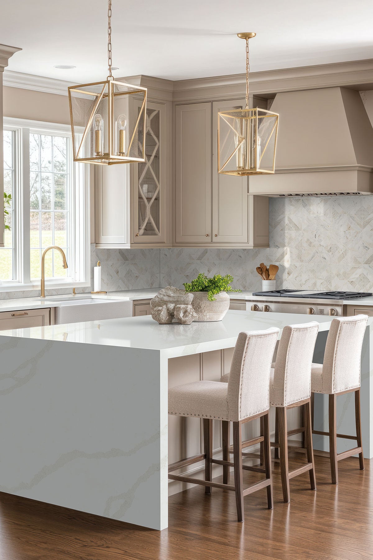ARABESCATO VENATO WHITE ARGYLE PATTERN Floor or Wall Tile, Mosaic - Shop at Home Craft Studio - 6
