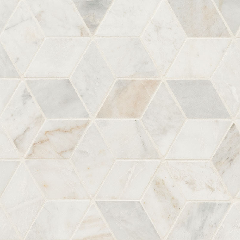 ARABESCATO VENATO WHITE CUBE HONED Mosaic, Floor or Wall Tile - Shop at Home Craft Studio - 1