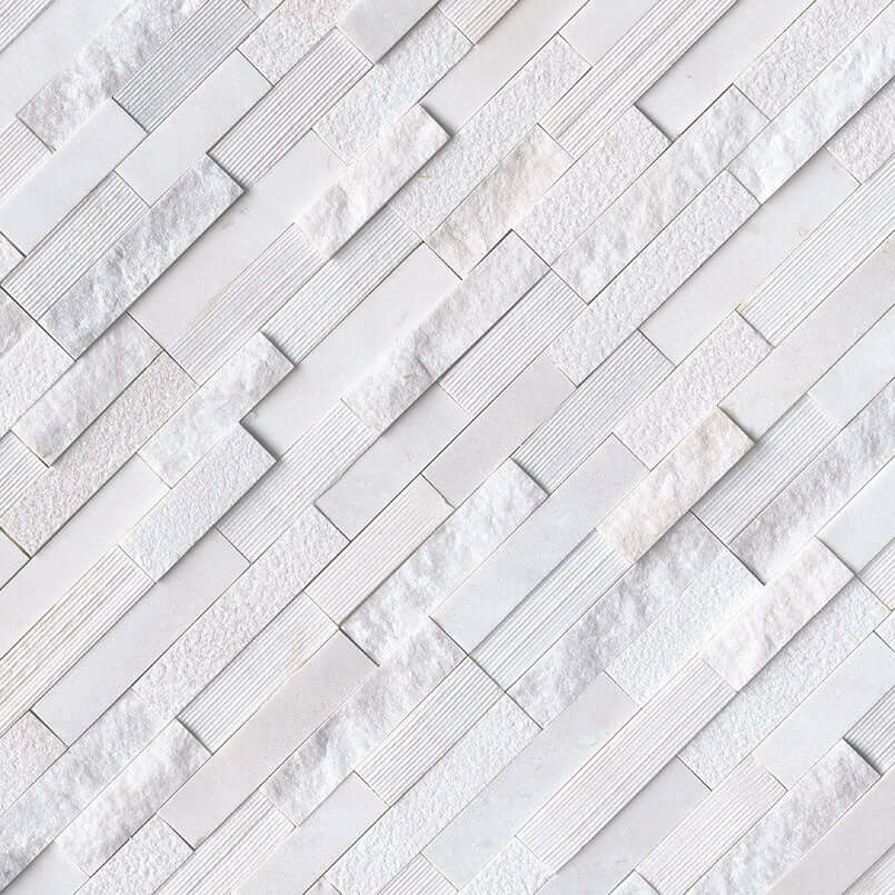 ARCTIC WHITE MULTI FINISH 6X24 PANEL Wall Tile - Shop at Home Craft Studio - 2
