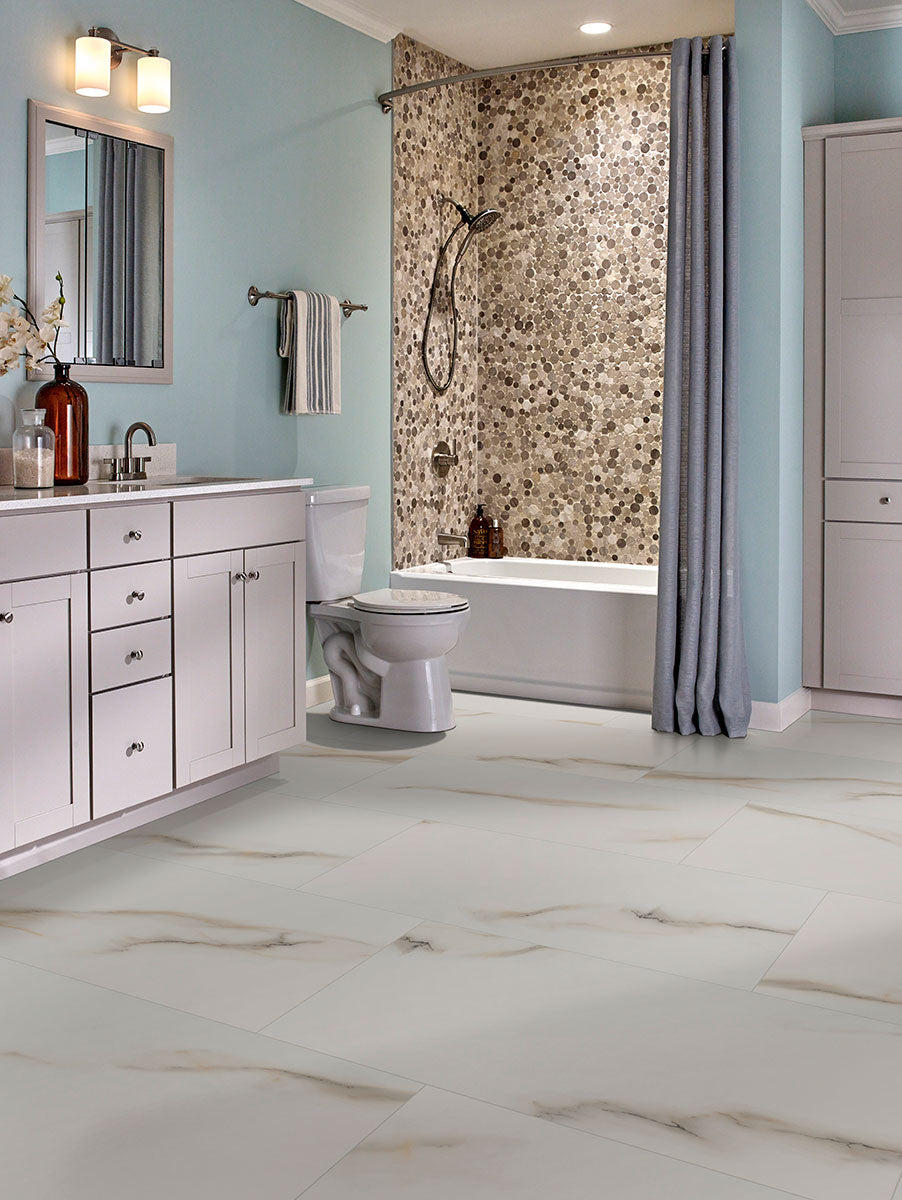 ARIA BIANCO 24X48 Floor or Wall Tile - Shop at Home Craft Studio - 13