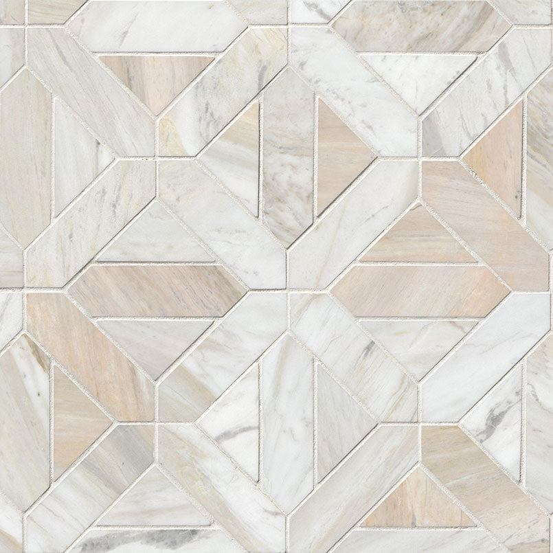 ATHENA GOLD GEOMETRICA Mosaic, Wall Tile - Shop at Home Craft Studio - 1
