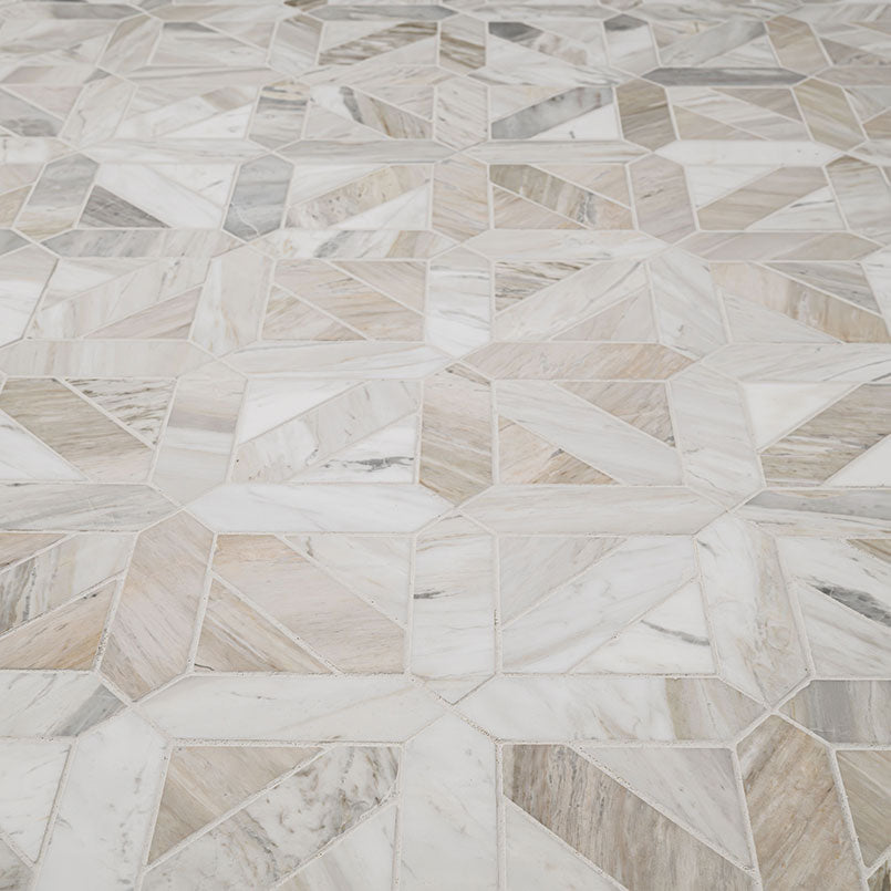 ATHENA GOLD GEOMETRICA Mosaic, Wall Tile - Shop at Home Craft Studio - 2