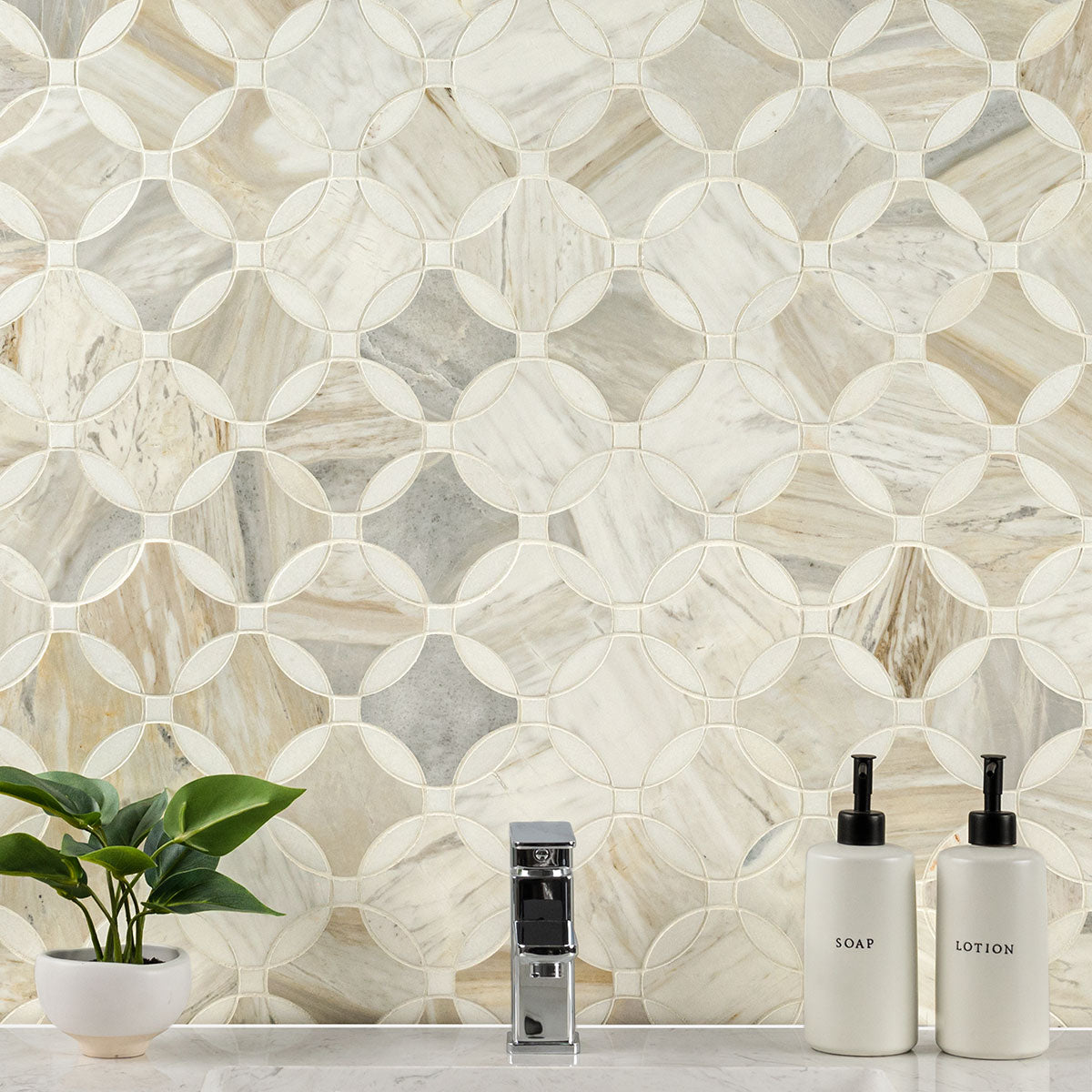 ATHENA GOLD LOLA POLISHED Mosaic - Shop at Home Craft Studio - 4