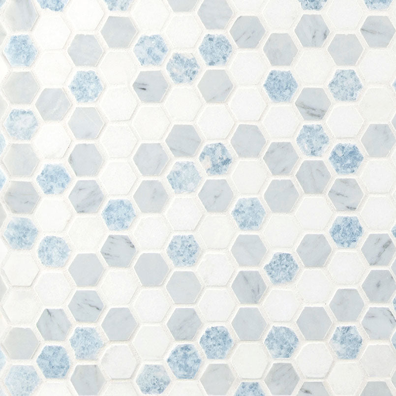 AZULA HEX POLISHED Mosaic - Shop at Home Craft Studio - 1