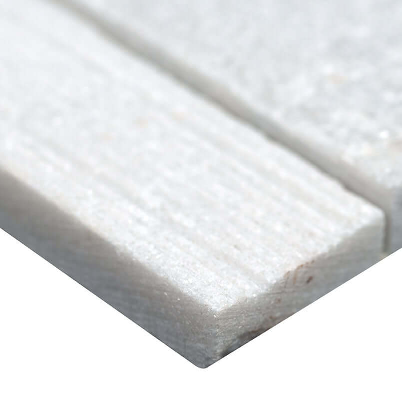 Arctic White Multi Finish Corner Wall Tile - Shop at Home Craft Studio - 3