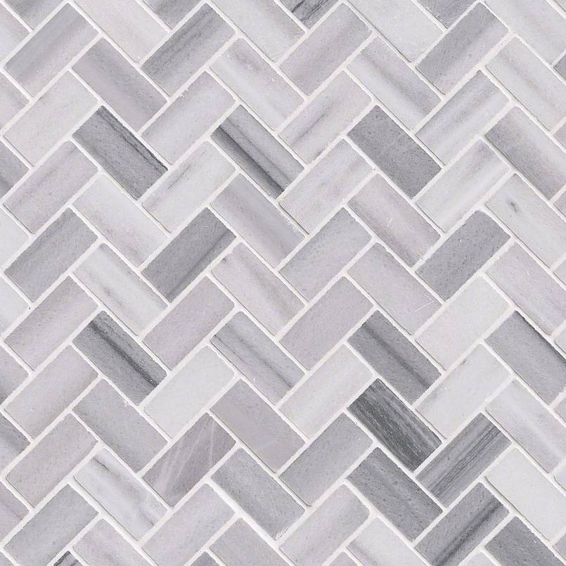 BERGAMO HERRINGBONE Floor or Wall Tile, Mosaic - Shop at Home Craft Studio - 1