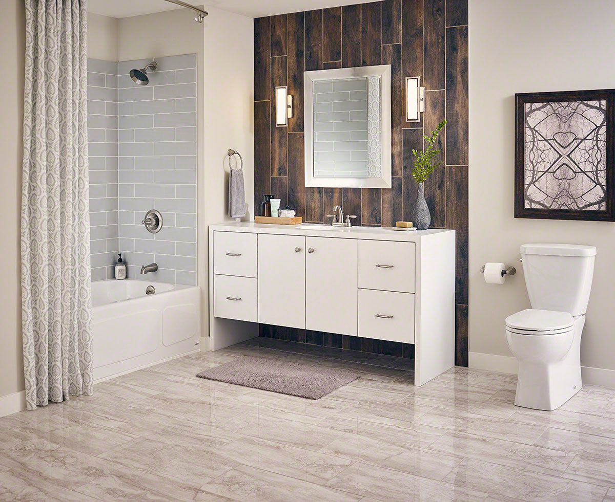 BERNINI BIANCO 12X24 POLISHED Floor or Wall Tile - Shop at Home Craft Studio - 2