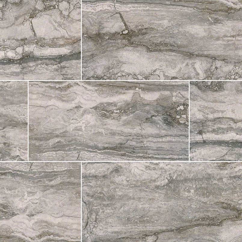 BERNINI CARBONE 12X24 POLISHED Floor or Wall Tile - Shop at Home Craft Studio - 1