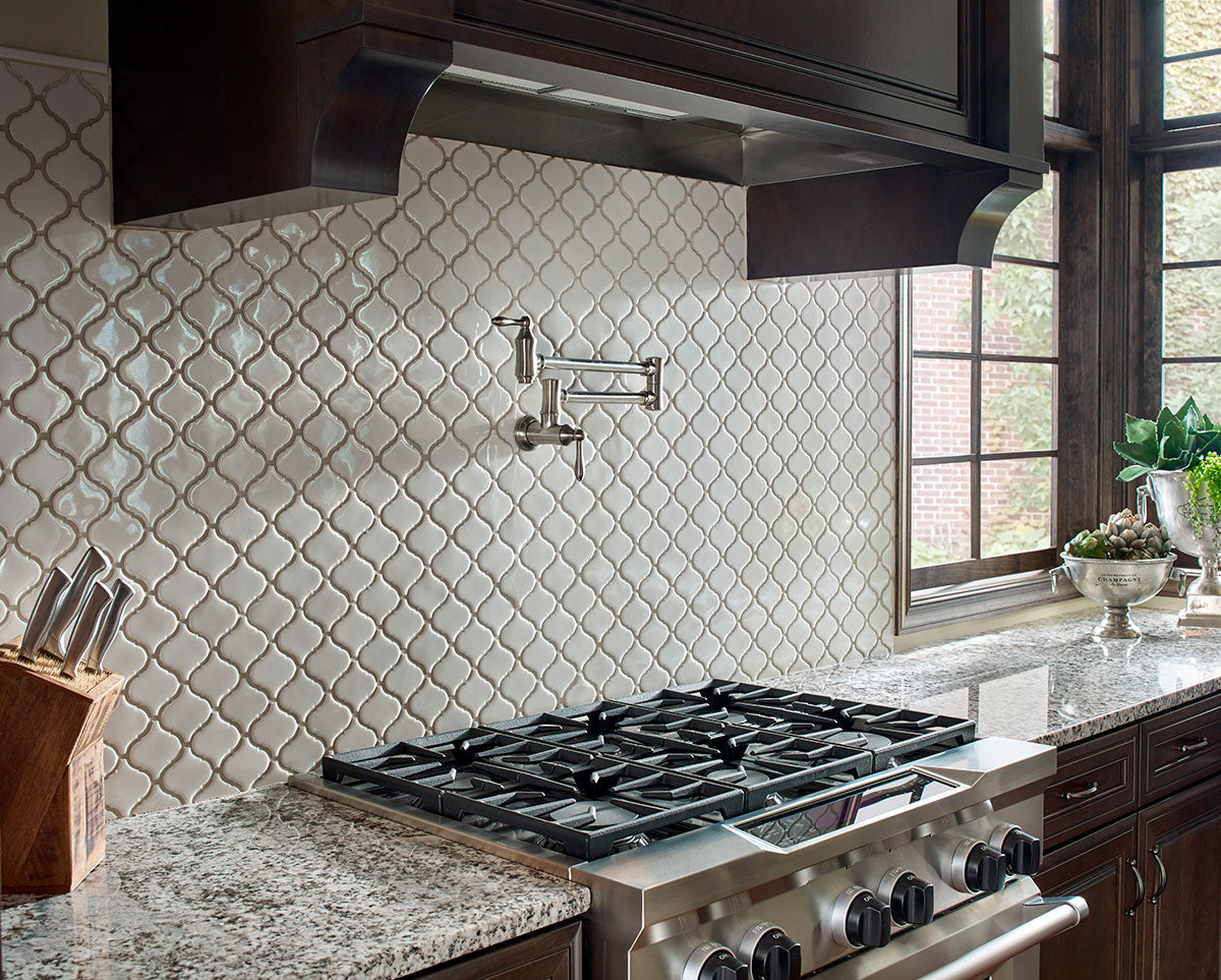 BIANCO ARABESQUE Mosaic - Shop at Home Craft Studio - 4