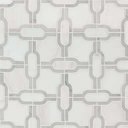 BIANCO GRIDWORK POLISHED Mosaic - Shop at Home Craft Studio - 7