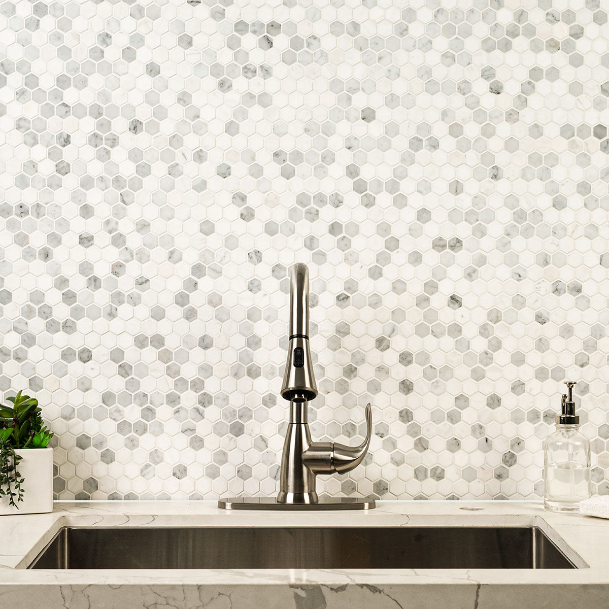 BINACO DOLOMITE TIBI POLISHED Mosaic - Shop at Home Craft Studio - 6