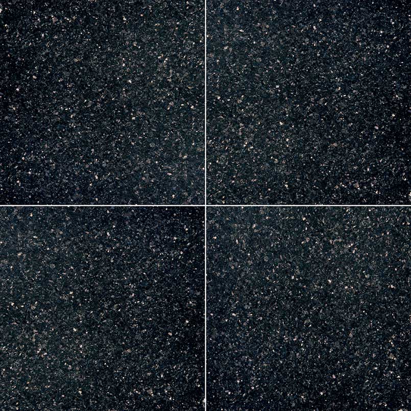 BLACK GALAXY 18X18 POLISHED Granite - Shop at Home Craft Studio - 1