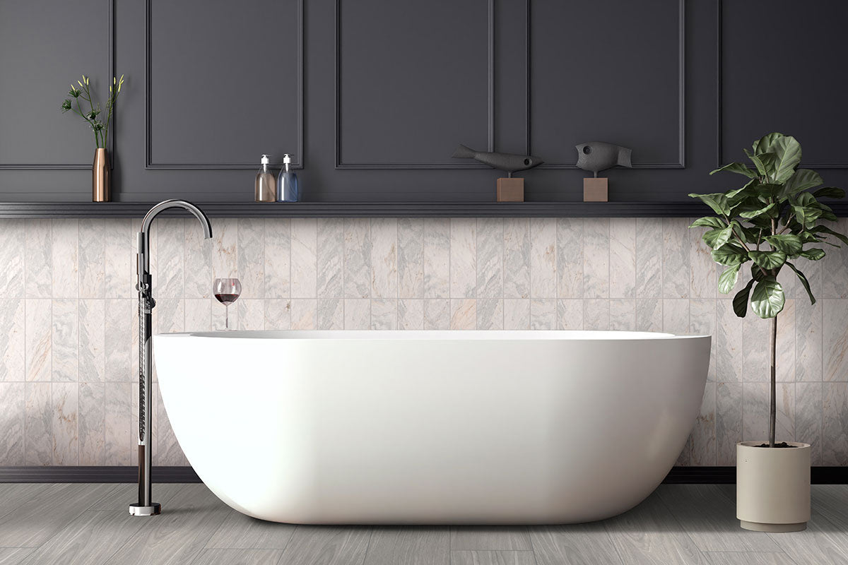 BRAXTON GRIGIA 10X40 MATTE Floor or Wall Tile - Shop at Home Craft Studio - 3