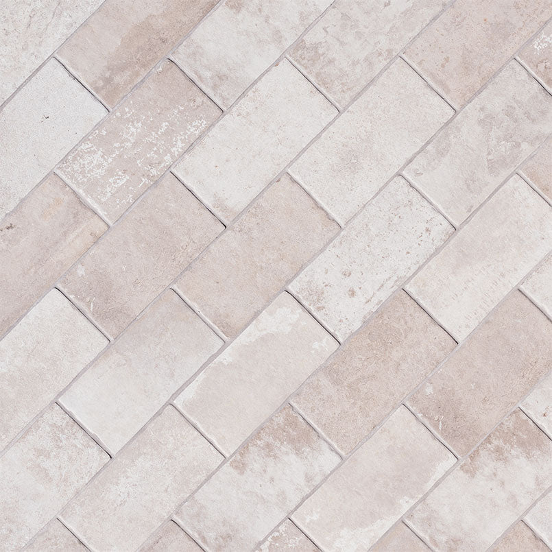 BRICKSTONE IVORY BRICK 5X10 Floor or Wall Tile - Shop at Home Craft Studio - 3