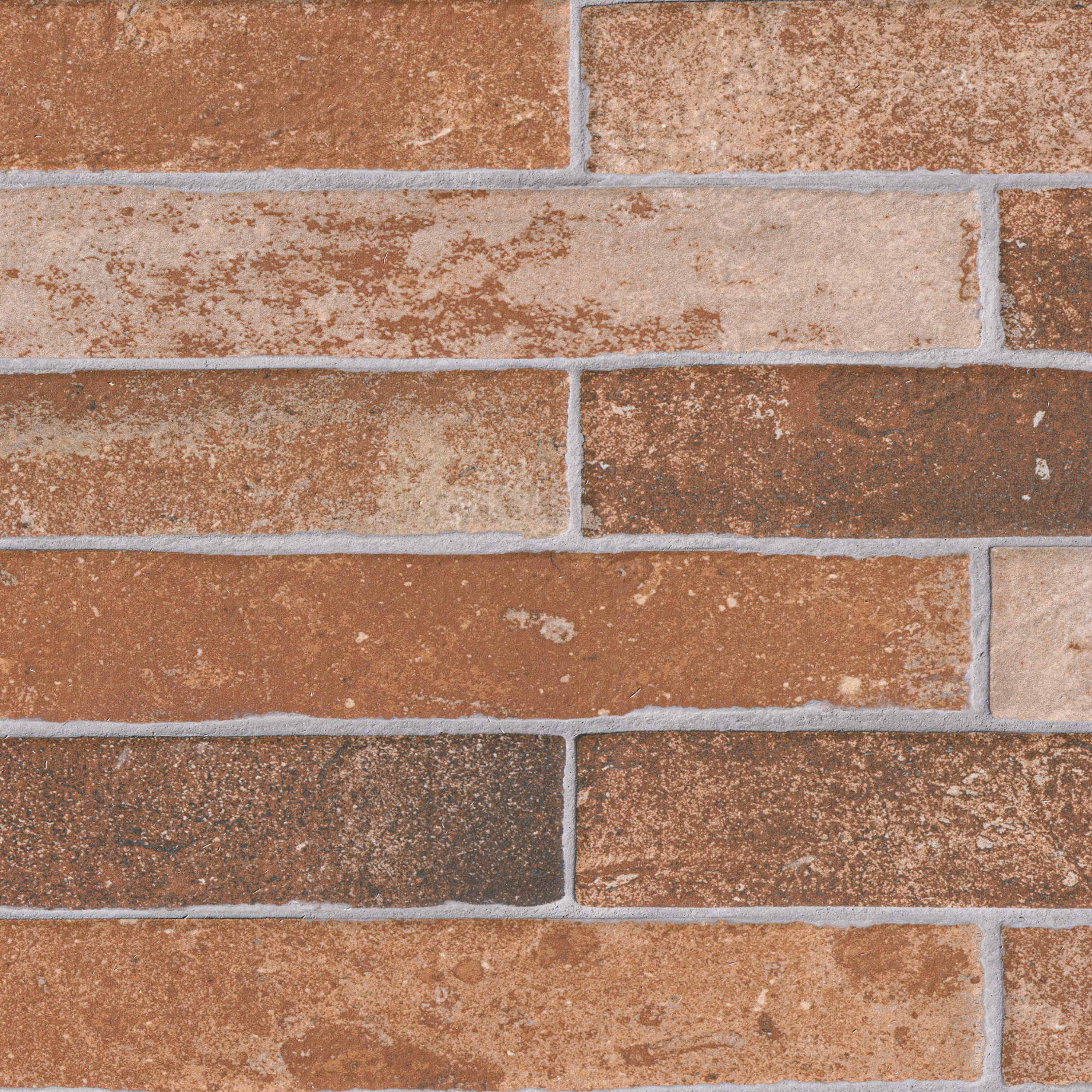 BRICKSTONE RED BRICK 2X18 MATTE Floor or Wall Tile - Shop at Home Craft Studio - 1