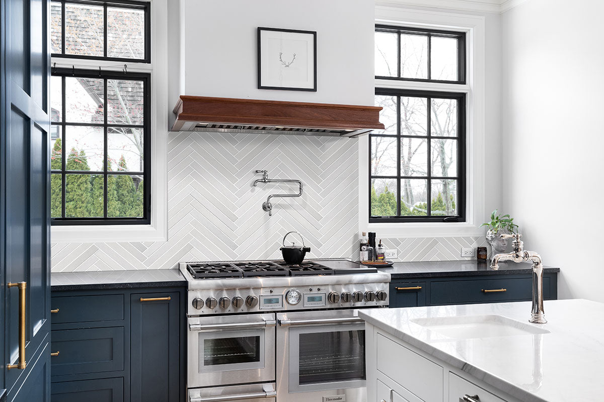 BRICKSTONE WHITE 2X18 MATTE Floor or Wall Tile - Shop at Home Craft Studio - 6
