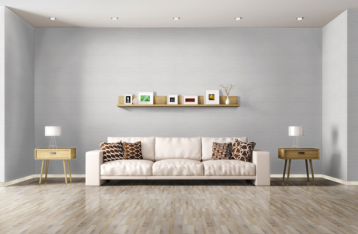 BRICKSTONE WHITE BRICK 2X10 Floor or Wall Tile - Shop at Home Craft Studio - 22