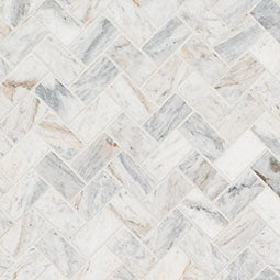 CAPRI BLUE 1X2 HERRINGBONE HONED Floor or Wall Tile, Mosaic - Shop at Home Craft Studio - 8