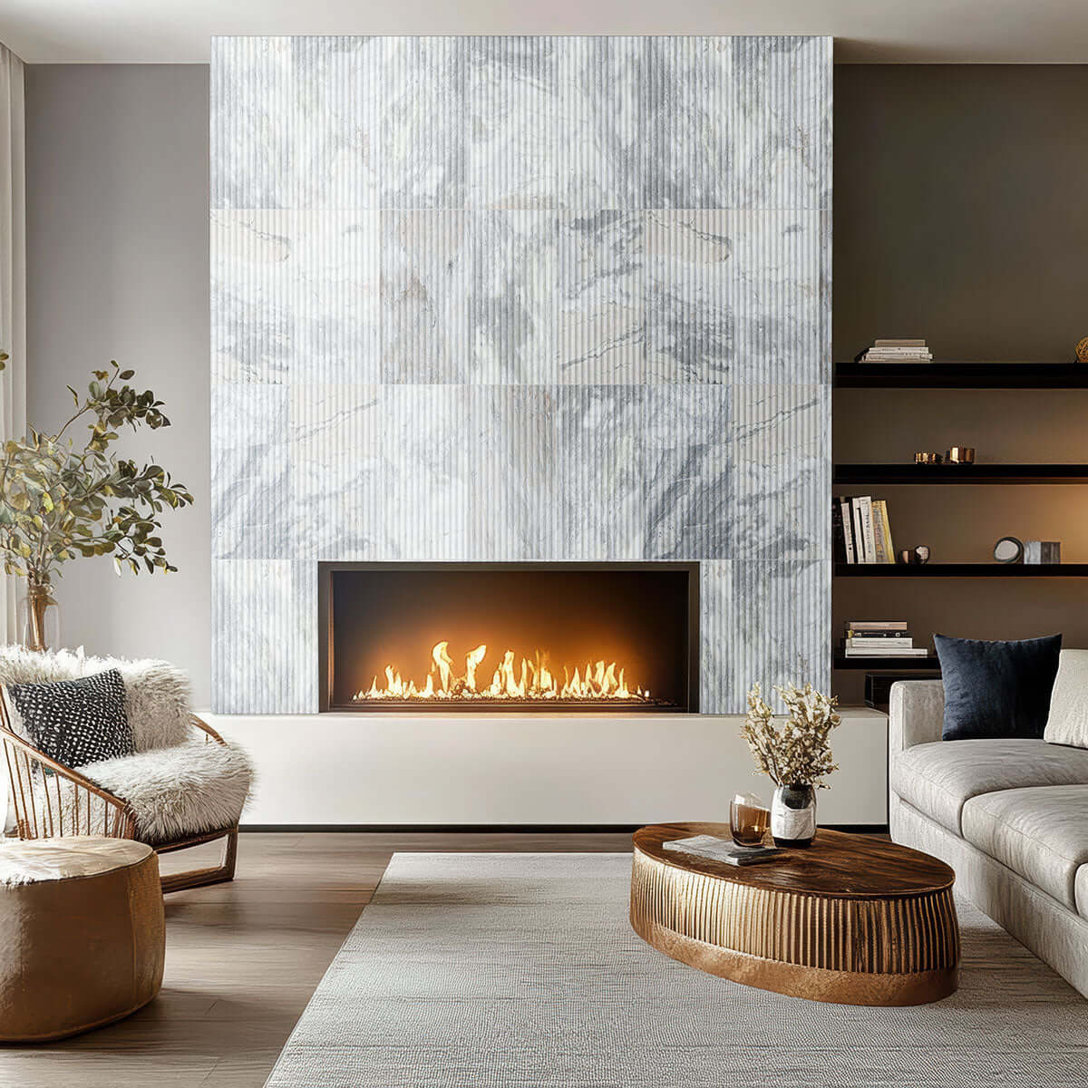 CAPRI BLUE MILANO RIBBO 12X24 HONED Wall Tile - Shop at Home Craft Studio - 10