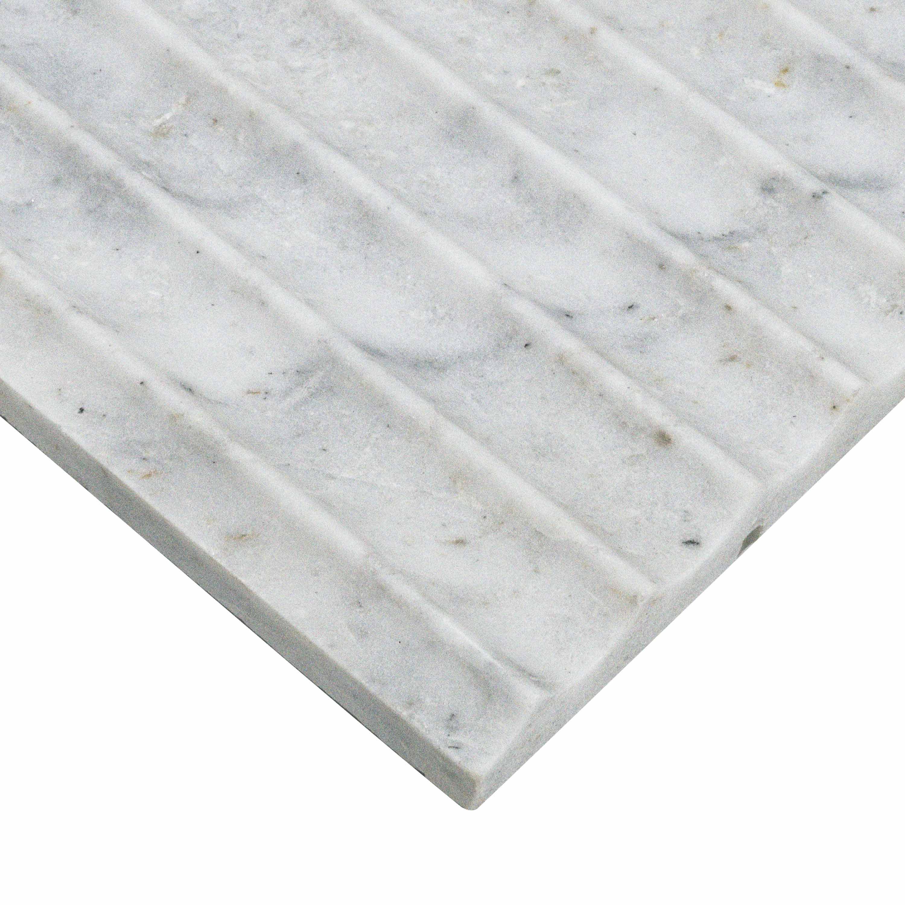 CAPRI BLUE VALENTINO FLUTO 12X24 HONED Floor or Wall Tile - Shop at Home Craft Studio - 4
