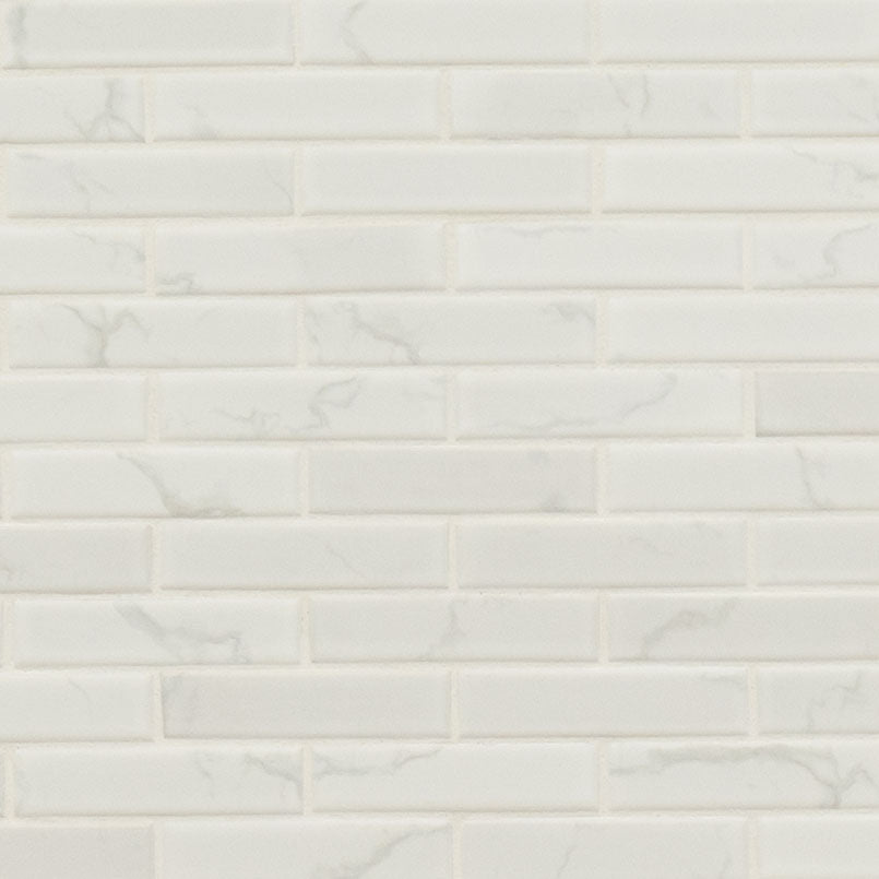 CARRARA MATTE 1X4X6MM Wall Tile, Mosaic - Shop at Home Craft Studio - 1