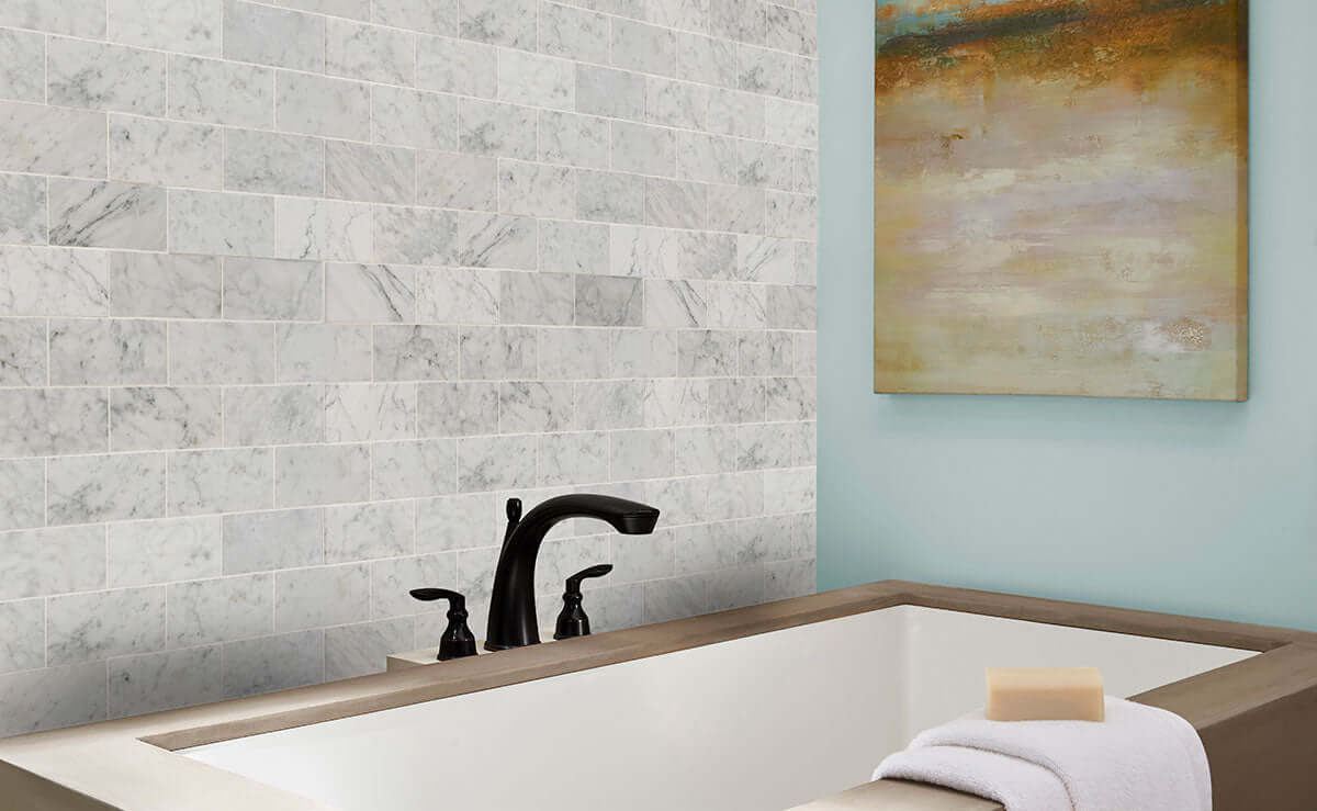 CARRARA WHITE 3X6 HONED Wall Tile - Shop at Home Craft Studio - 4