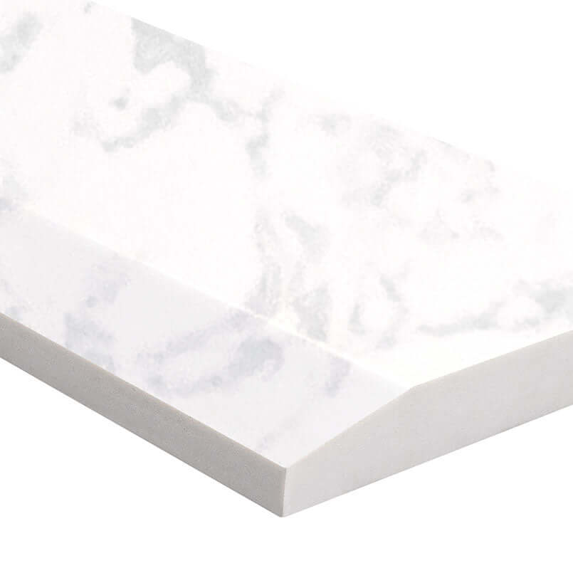 CARRARA WHITE 5X30X0.62 HOLLYWOOD PO-ENG Trims & Pencils, Finishing Pieces - Shop at Home Craft Studio - 1
