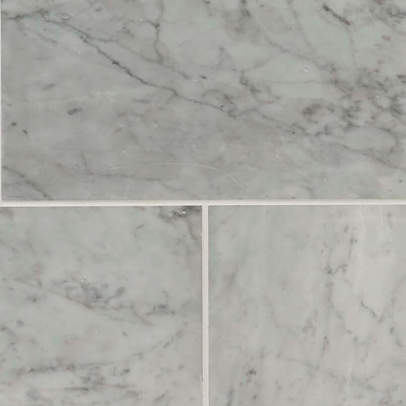 CARRARA WHITE 6X12 POLISHED Subway Tile - Shop at Home Craft Studio - 1