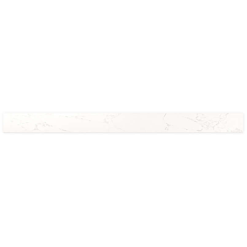 CARRARA WHITE 6X73X0.62 SINGL B POL-ENG Trims & Pencils, Finishing Pieces - Shop at Home Craft Studio - 2