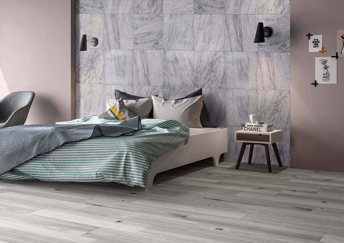 CARRARA WHITE (C) 12X12 Floor or Wall Tile - Shop at Home Craft Studio - 20