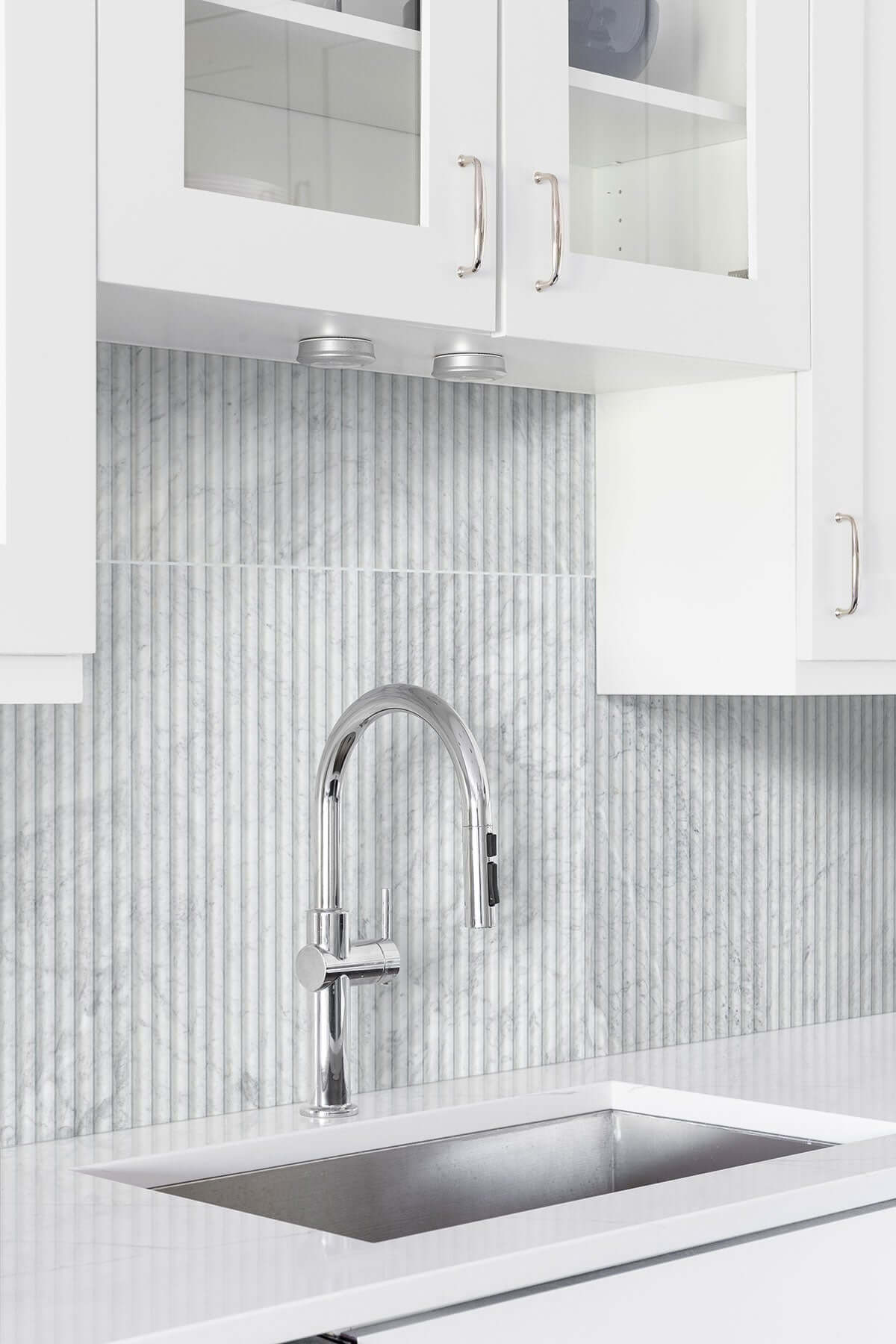 CARRARA WHITE MILANO RIBBO 12X24 HONED Wall Tile - Shop at Home Craft Studio - 10