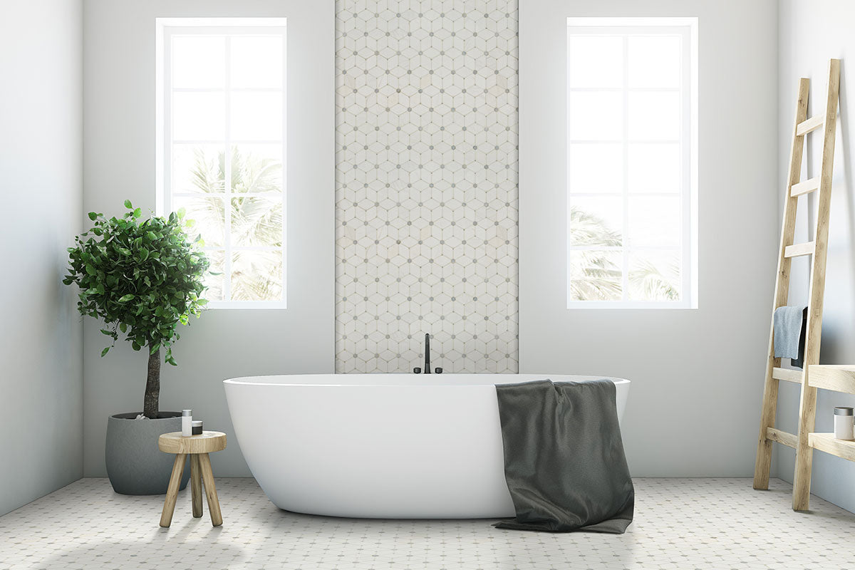 CECILY GRIGIO POLISHED Floor or Wall Tile, Mosaic - Shop at Home Craft Studio - 10