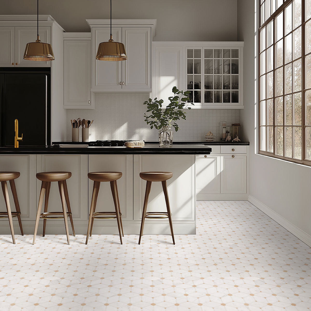 CECILY PATTERN Floor or Wall Tile - Shop at Home Craft Studio - 4