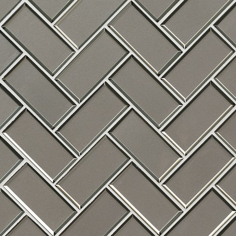 CHAMPAGNE BEVEL HERRINGBONE Wall Tile - Shop at Home Craft Studio - 1